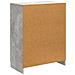 Credenza Grigio Cemento 66 x 34,5 x 87 cm Legno ingegnerizzato - Foto miniatura 6