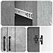Credenza Grigio Cemento 66 x 34,5 x 87 cm Legno ingegnerizzato - Foto miniatura 7