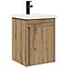 Mobile bagno con rubinetto Rovere Artigianale 42 x 40 x 74,5 cm - Foto miniatura 1