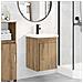 Mobile bagno con rubinetto Rovere Artigianale 42 x 40 x 74,5 cm - Foto miniatura 2