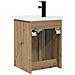 Mobile bagno con rubinetto Rovere Artigianale 42 x 40 x 74,5 cm - Foto miniatura 7