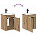 Mobile bagno con rubinetto Rovere Artigianale 42 x 40 x 74,5 cm - Foto miniatura 9