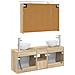 Set di Armadi da Bagno 4 pcs Rovere Sonoma 100 x 14,5 x 70 cm - Foto miniatura 8