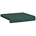 Cuscino per panchina 4 pz Tessuto Verde Scuro Profondità 35 cm - Foto miniatura 5