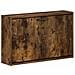 Mobiletto per Scarpe da Muro HOORN 71 x 17 x 43 cm Rovere Fumo - Foto miniatura 1