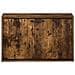 Mobiletto per Scarpe da Muro HOORN 71 x 17 x 43 cm Rovere Fumo - Foto miniatura 4
