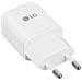Caricabatterie Usb Originale Lg 1.8a + Cavo Usb-c - Bianco - Foto miniatura 2