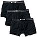 Pantaloncini Da Uomo, Confezione Da 3, Pantaloncini Da Boxe, Pantaloni, Vero Denim, S-xl: Colour: Black / black / black | Size: X-large - Foto miniatura 1