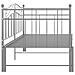 Telaio Divano Letto Estraibile Grigio In Metallo 90x200 Cm - Foto miniatura 2