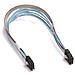 IPASS -> IPASS SAS Cable, 39cm, SAS, SAS, Blu - Foto miniatura 1
