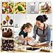 Ks100 Bk Bilancia Da Cucina | Bilancia Ad Alta Precisione Con Display Digitale Retroilluminato | Portata 1g / 5 Kg | Bilancia Con Ciotola Integrata Nera Da 1,2l | Funzione Tara | Ideale Per Cucina E Pasticceria - Foto miniatura 6