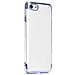 Elctro Slim Custodia Tpu Silicone Cover Case Per Huawei P Smart (2020) Trasparente Blu - Foto miniatura 1