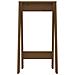 Sgabelli 2 Pz Miele 40x40x75 Cm In Legno Massello Di Pino - Foto miniatura 12
