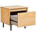 Comodino 1 Cassetto Nikea Marrone Chiaro - Foto miniatura 3