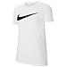 T-Shirt Swoosh Cw6967-100 Donna Taglia S Colore Bianco - Foto miniatura 2