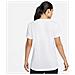 T-Shirt Swoosh Cw6967-100 Donna Taglia S Colore Bianco - Foto miniatura 4