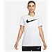T-Shirt Swoosh Cw6967-100 Donna Taglia S Colore Bianco - Foto miniatura 1