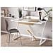 Scrivania Focus Bianco 120 Cm 60 Cm Con Contenitore - Foto miniatura 1