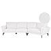 Divano 3 Posti Kansseli Bouclé Bianco - Foto miniatura 2