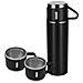 Set Di Thermos Da 500ml E 3 Tazze Isolanti. Mantenimento Del Freddo E Del Caldo Da 6 A 12 Ore. - Foto miniatura 1