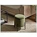 Pouf Contenitore Wenona Velluto Verde Scuro - Foto miniatura 1
