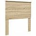 Testiera con testiera Rovere Sonoma 90 cm Legno multistrato - Foto miniatura 1