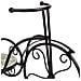 Supporto Bici In Mosaico Verde Chiaro E Ferro Battuto 53x23,5x36h - Foto miniatura 6