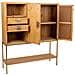 Credenza In Legno E Metallo Marrone 120x37,5x139,5h - Foto miniatura 3