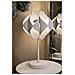 Lampada Da Tavolo Space In Ferro Color Crema Ø28x57 Cm - Foto miniatura 6