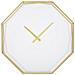 Orologio Da Parete Vkh281-oro-metallo-56x6,5x56 Cm - Foto miniatura 1