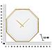 Orologio Da Parete Vkh281-oro-metallo-56x6,5x56 Cm - Foto miniatura 6