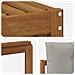 Set divani con cuscino 7 pcs Grigio Naturale e Chiaro - Foto miniatura 6