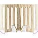 Recinto pieghevole per animali 2 pcs Rovere Sonoma - Foto miniatura 7