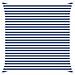 Vela da ombra solare Blu e Bianco 3,6 x 3,6 m - Foto miniatura 1