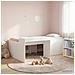 Letto alto per bambini con scrivania Bianco - Foto miniatura 2