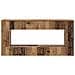 Tavolo consolle Rigato Legno vecchio 155 x 29 x 74 cm - Foto miniatura 5