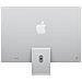 iMac M M4 59,7 cm (23.5") 4480 x 2520 Pixel PC All-in-one 24 GB 256 GB SSD macOS Sequoia Wi-Fi 6E (802.11ax) Argento - Foto miniatura 4