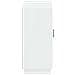 Mobile per scarpe HOORN 59,5 x 39,5 x 87 cm Bianco Lucido - Foto miniatura 5