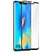 Pellicola Huawei Mate 20 Pro Vetro Temperato Schermo Antishock 9h Nero - Foto miniatura 1