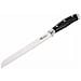 Coltello per Pane 20cm Acciaio Inox / Nero - Foto miniatura 1
