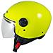 Backline Casco Jet Visiera Antigraffio Giallo Fluo Ece 22-05 Taglia Xl - Foto miniatura 5