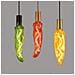 Lampadina Maxi Peperone Yellow Xl, Decorativa, Da Cucina, Giallo In Vetro, 9 X 9 X 33 Cm, 1 X E27, 5w, 300lm, 2000k, 240v - Foto miniatura 7