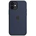 Custodia MagSafe in silicone per iPhone 12 Mini Colore Deep Navy - Foto miniatura 4
