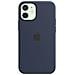 Custodia MagSafe in silicone per iPhone 12 Mini Colore Deep Navy - Foto miniatura 1