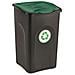 Pattumiera Ecogreen 50 Lt Per La Raccolta Differenziata 100 % Made In Italy - Verde - Foto miniatura 1