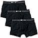 Pantaloncini Da Uomo, Confezione Da 3, Pantaloncini Da Boxe, Pantaloni, Vero Denim, S-xl: Colour: Black / black / black | Size: Large - Foto miniatura 1