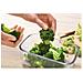 Mszv0fc2 Recipiente Per Cibo Rettangolare Scatola Nero, Blu, Trasparente 2 Pz - Foto miniatura 2