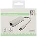 Adattatore Di Rete Usb 3.1, Gigabit, 1xrj45, Usb Tipo C, Bianco - Foto miniatura 3