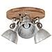 Lampada a Sospensione Industriale 25 W Argento 42x27cm E27 - Foto miniatura 3
