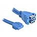 82942, 3.0, Femmina / femmina, 0,45m, USB 3.0 pin header 19 pin, 2 x USB 3.0-A - Foto miniatura 1